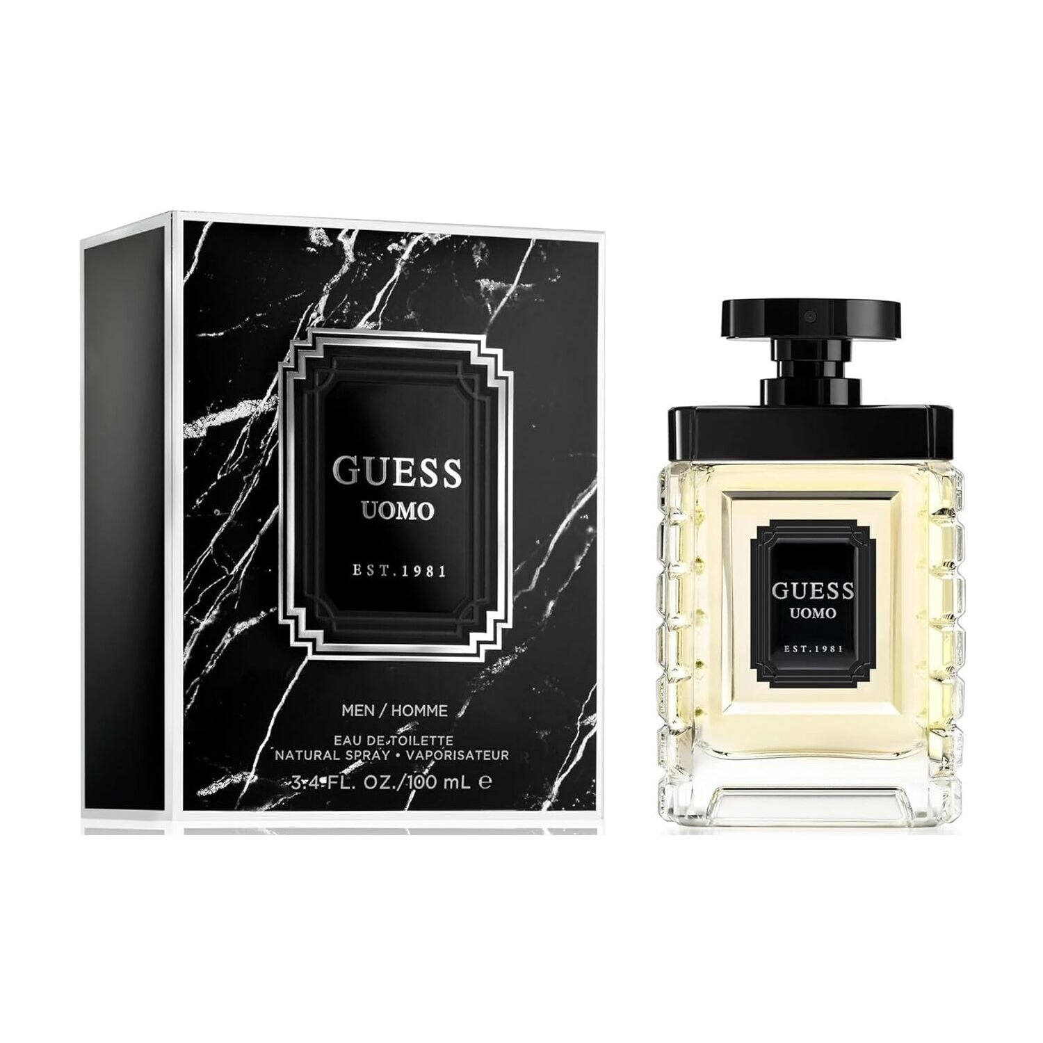 Guess Uomo by Guess 3.4 oz EDT Spray for Men