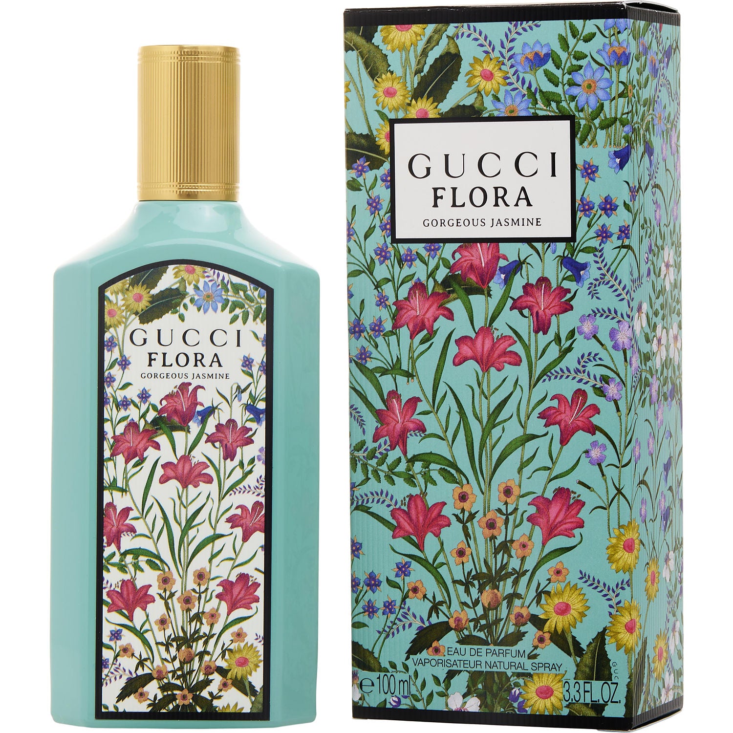 Flora Gorgeous Jasmine by Gucci 3.3 oz EDP Spray for Women