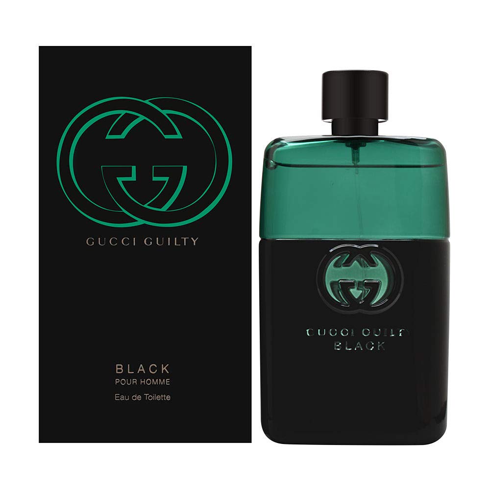 Gucci Guilty Black Pour Homme by Gucci 3.0 oz EDT Spray for Men