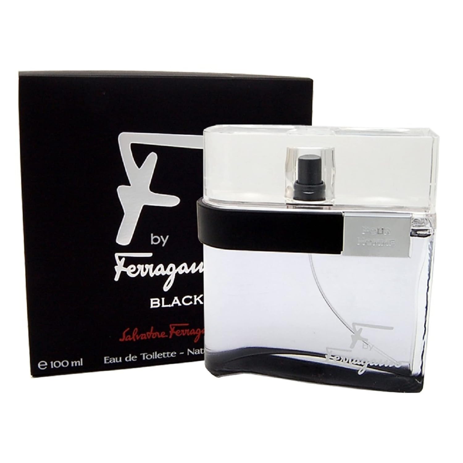 F by Ferragamo Black by Salvatore Ferragamo 3.4 oz EDT Spray for Men