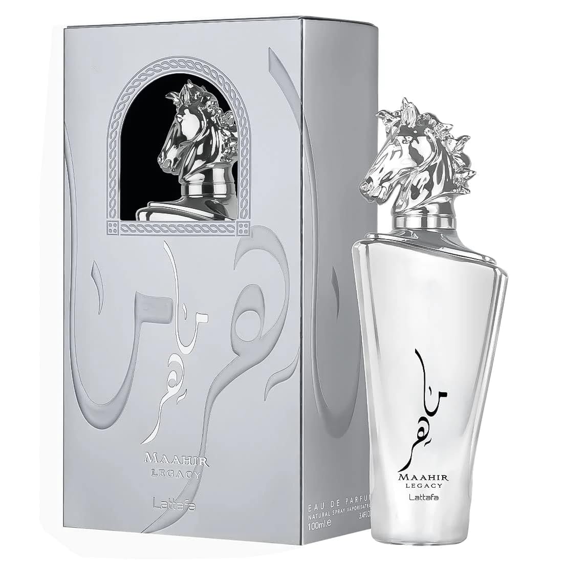 Maahir Legacy by Lattafa Perfumes 3.4 oz EDP Spray for Men