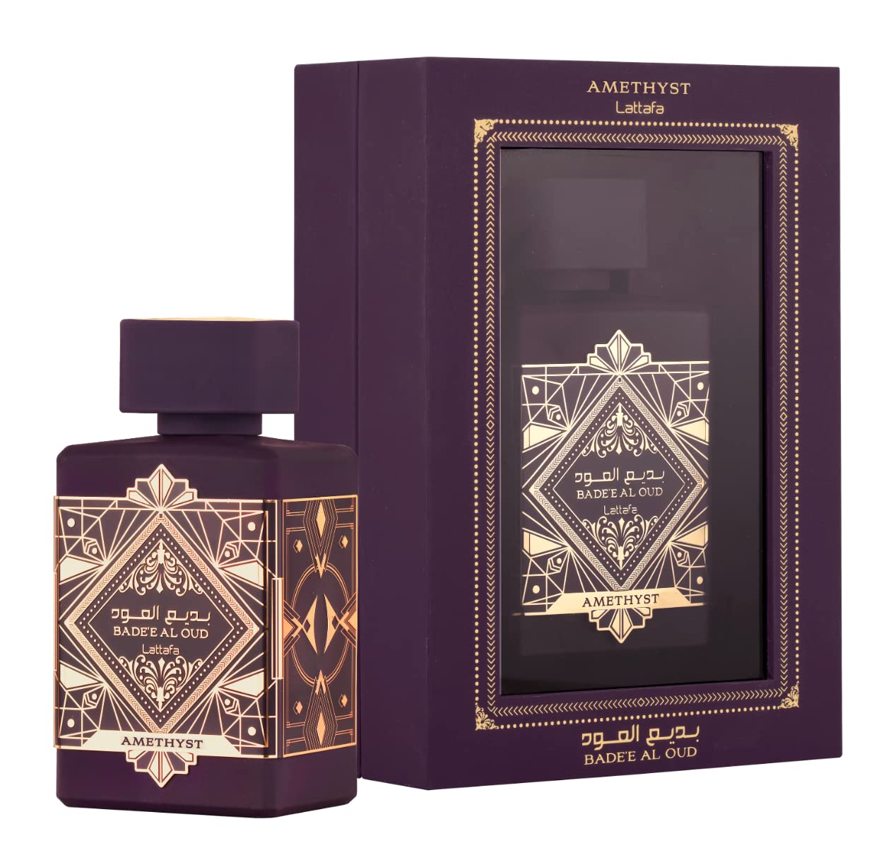 Bade'e Al Oud Amethyst by Lattafa Perfumes 3.4 oz EDP Spray U