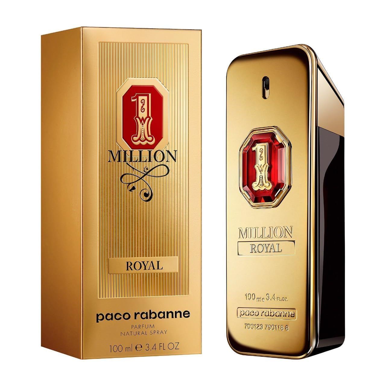 1 Million Royal by Paco Rabanne 3.4 oz Parfum Spray for Men