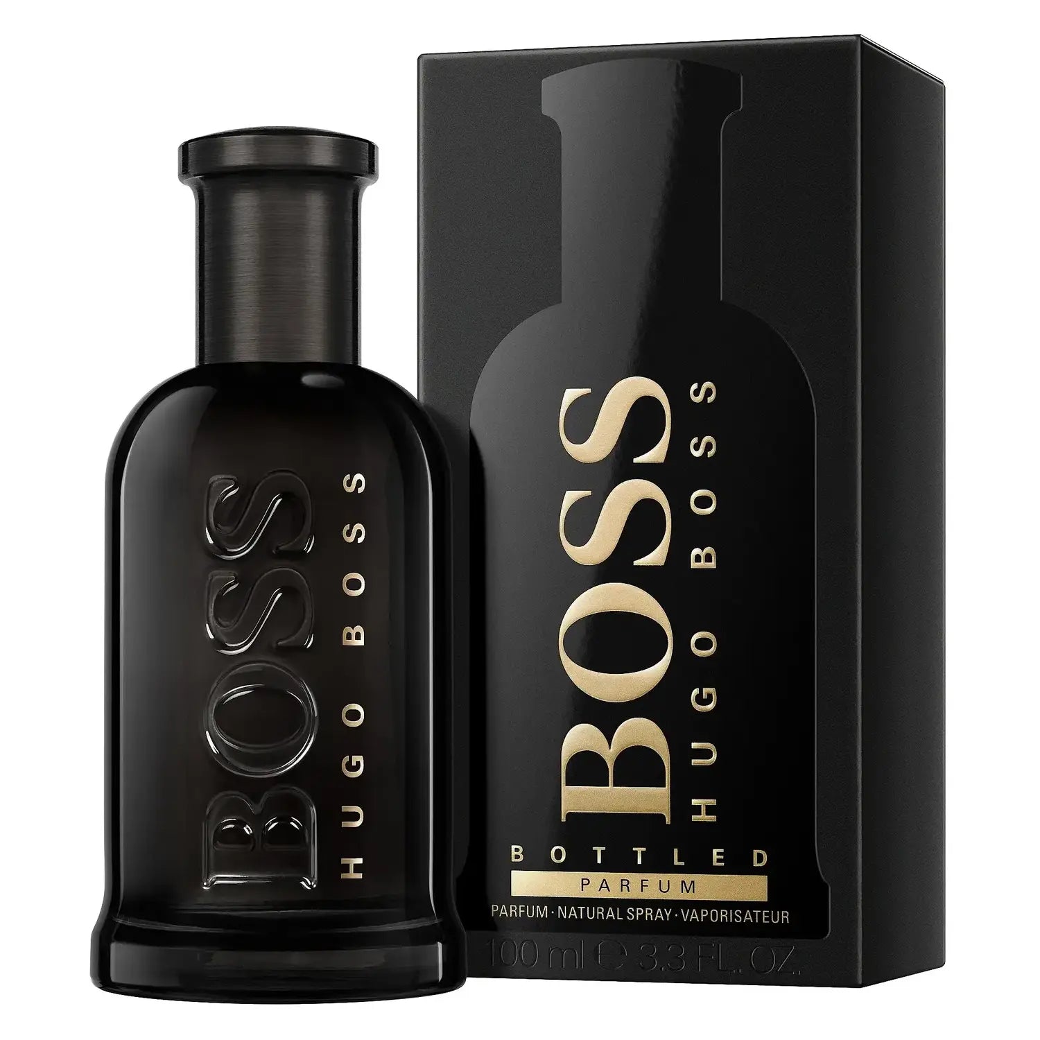 Boss Bottled Parfum by Hugo Boss 3.3 oz Parfum Spray for Men