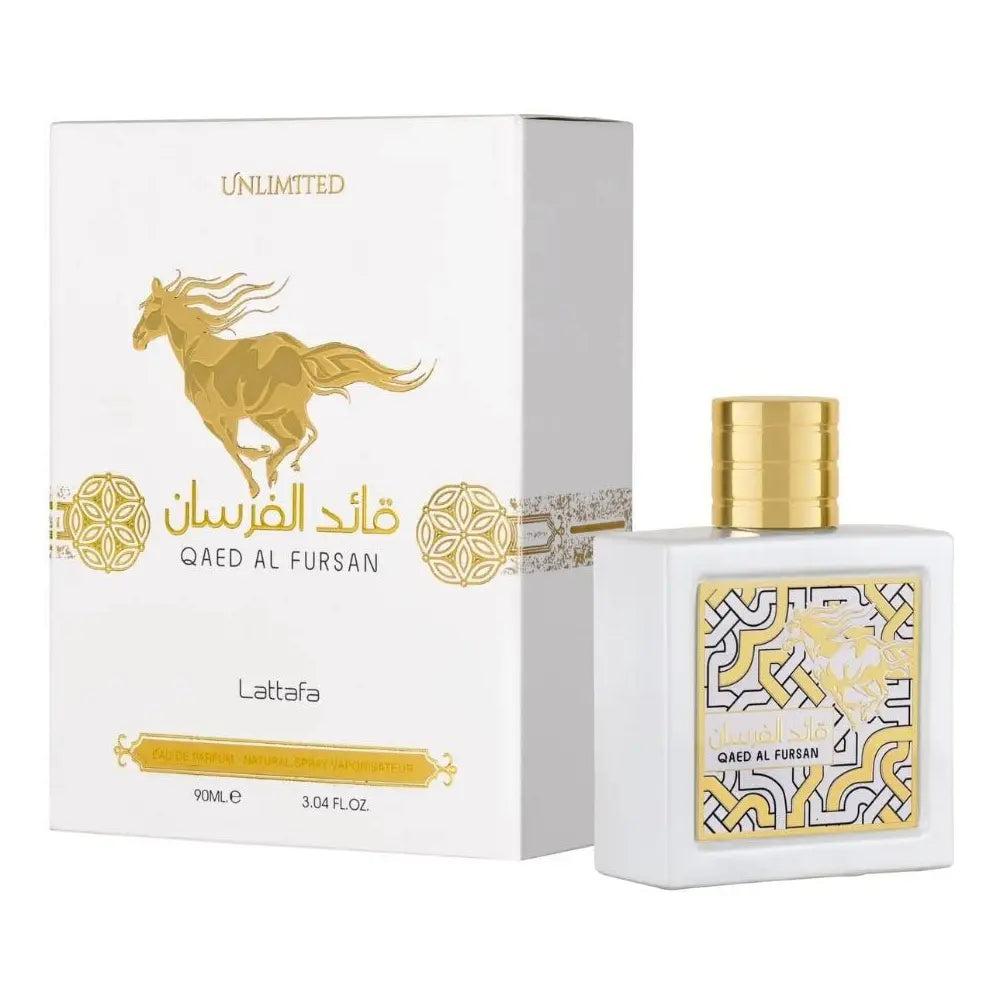 Qaed Al Fursan Unlimited by Lattafa Perfumes 3.0 oz EDP Spray U