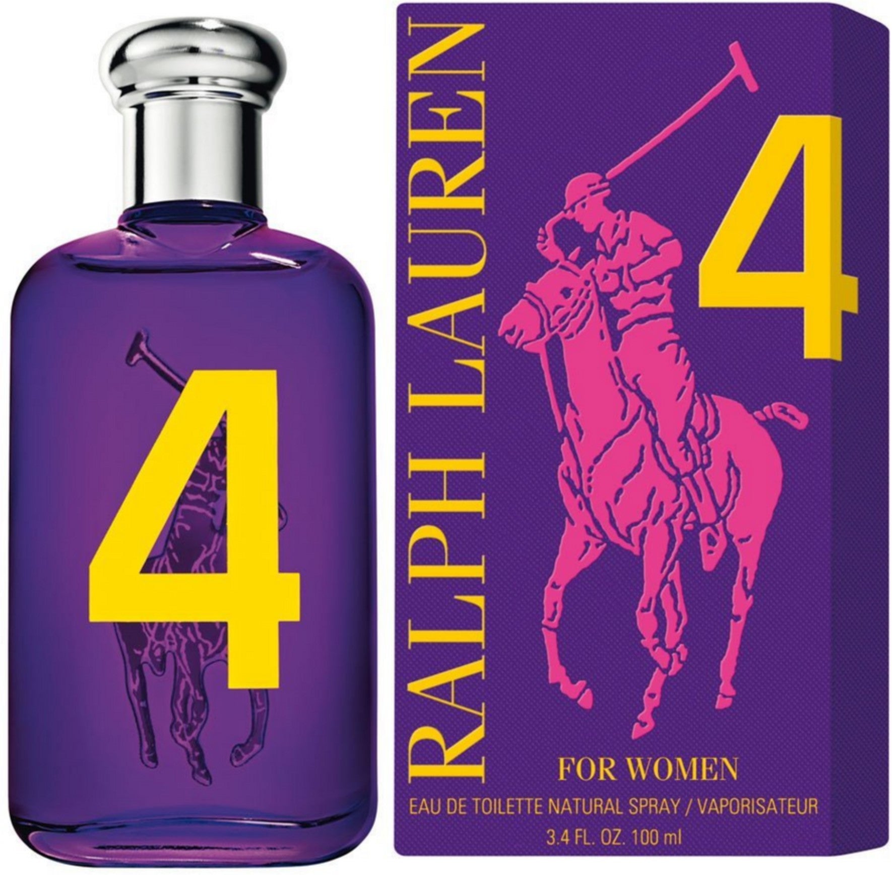 Ralph Lauren Women's The Big Pony Collection # 4 EDT Spray - 3.4 oz