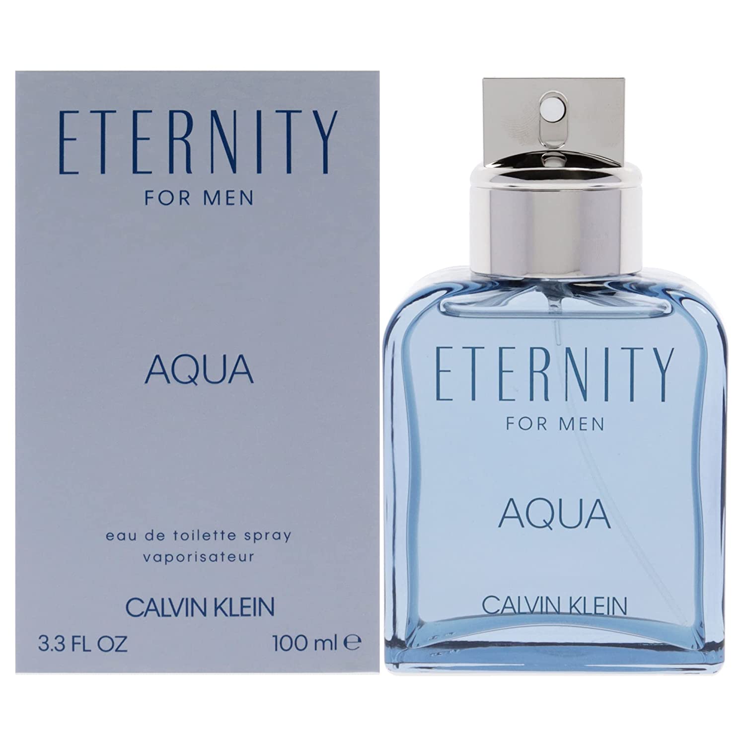 Eternity Aqua by Calvin Klein 3.3 oz EDT Spray for Men