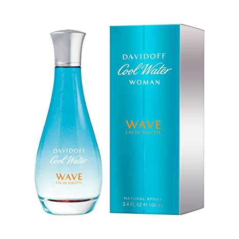 Cool Water Wave by Davidoff, 3.4 oz EDT Spray for Women