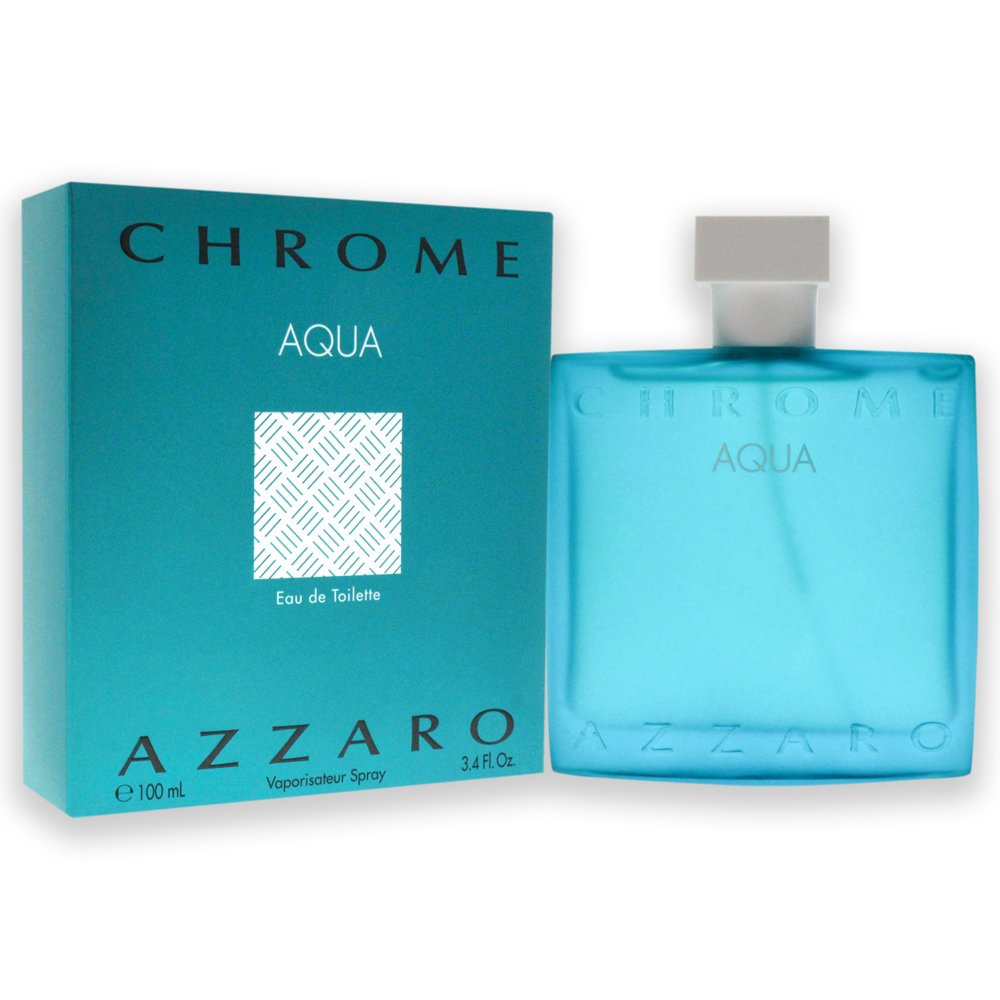 CHROME AQUA by AZZARO 3.4 EDT SPR (M)