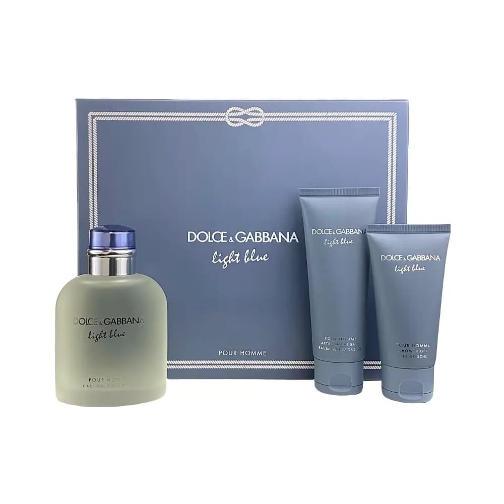 Dolce & Gabbana Light Blue for Men Set 3 pcs 4.2 EDT